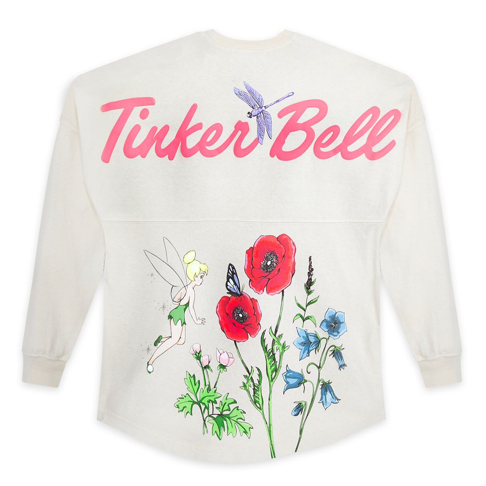 Tinker Bell Floral Spirit Jersey for Adults  Peter Pan Official shopDisney