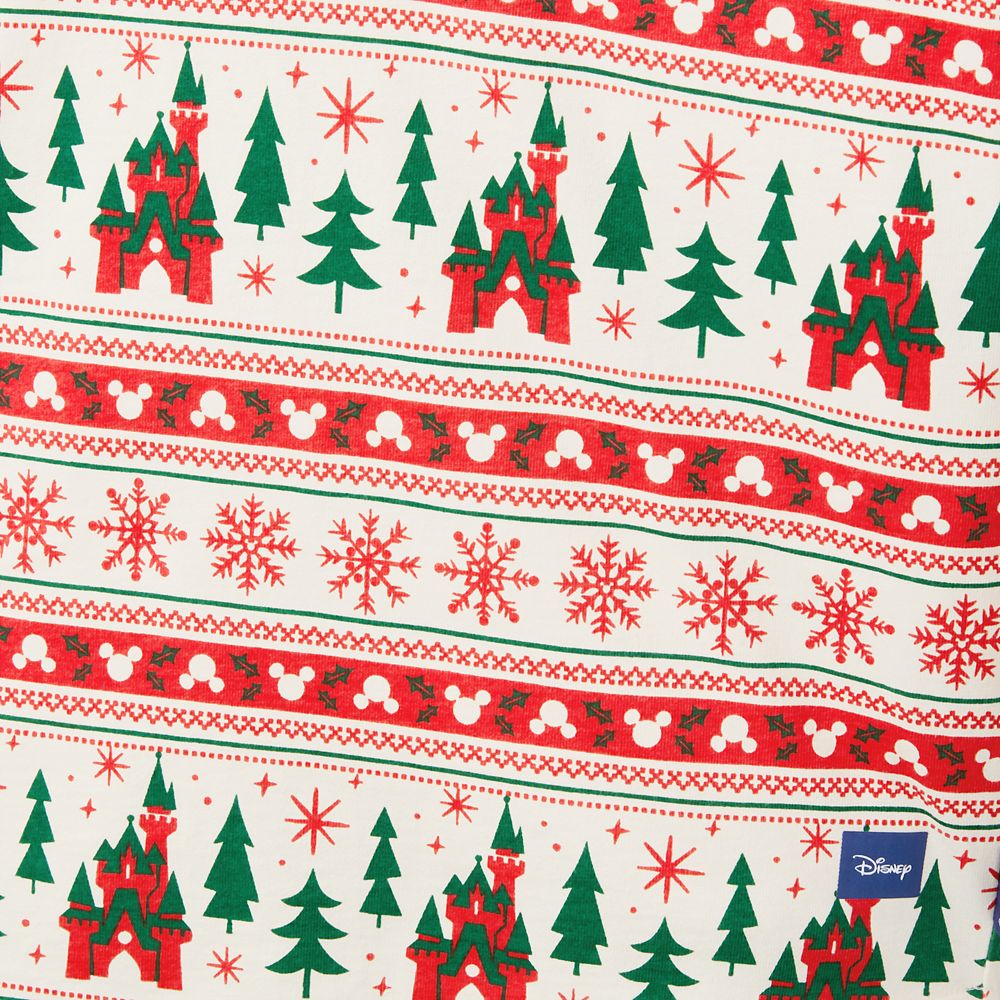 Santa Mickey Mouse ''Merry Christmas'' Fair Isle Spirit Jersey for Adults