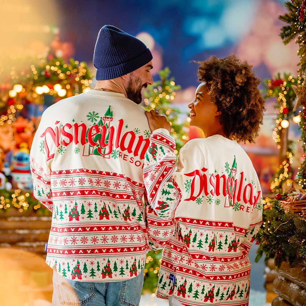 Santa Mickey Mouse Fair Isle Spirit Jersey for Adults &ndash; Disneyland