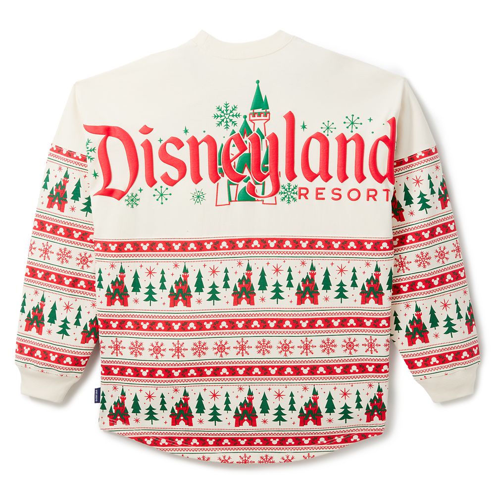 Santa Mickey Mouse Fair Isle Spirit Jersey for Adults &ndash; Disneyland