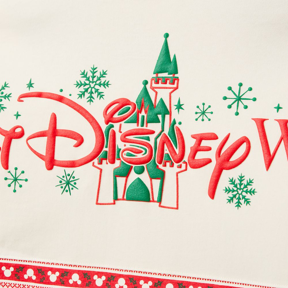 Santa Mickey Mouse Fair Isle Spirit Jersey for Adults &ndash; Walt Disney World
