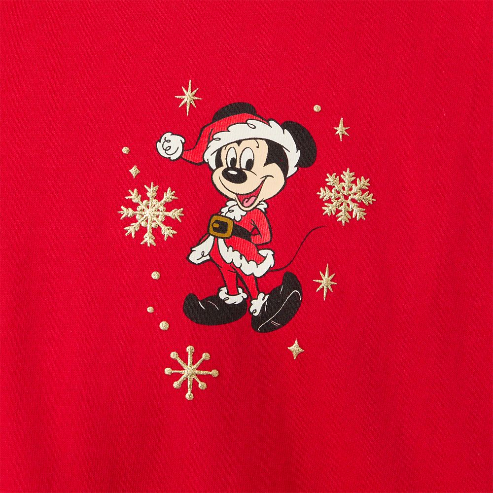 Santa Mickey Mouse and Friends ''Merry Christmas'' Spirit Jersey for Adults
