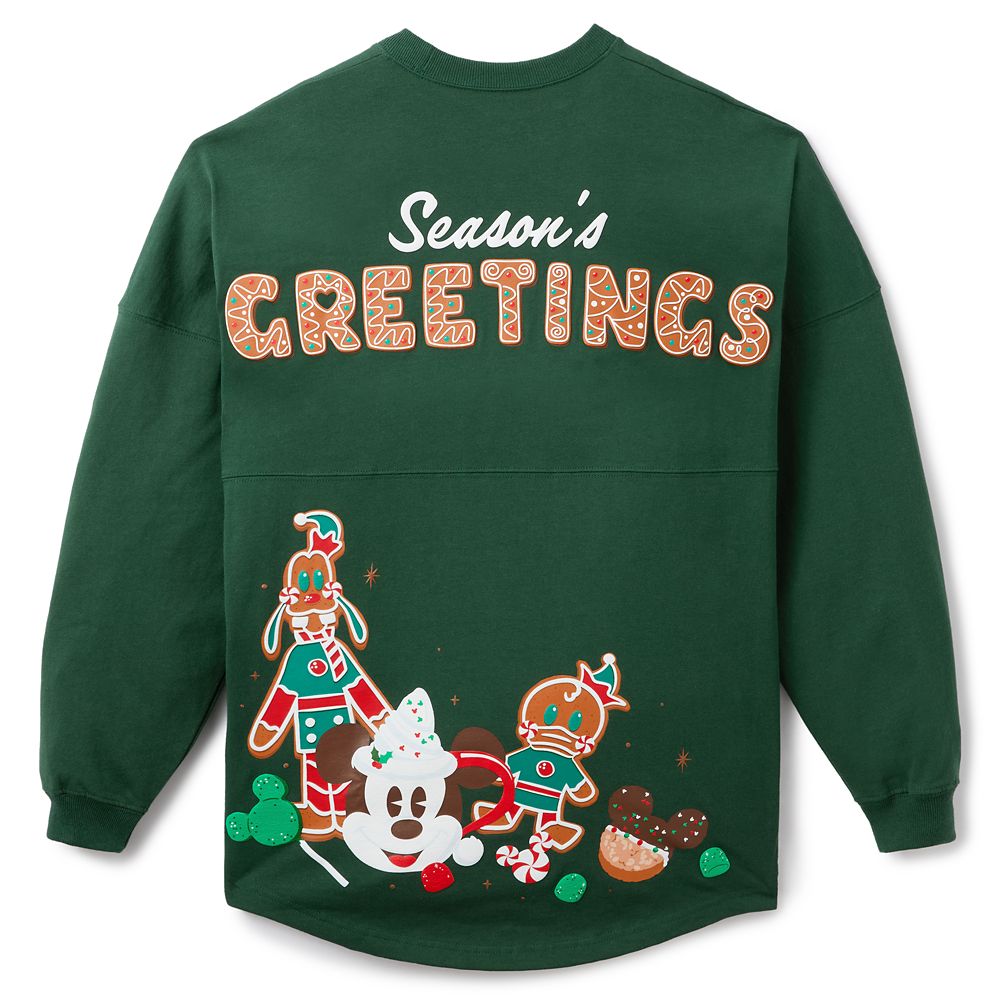 Mickey Mouse and Friends Gingerbread Spirit Jersey for Adults Official shopDisney