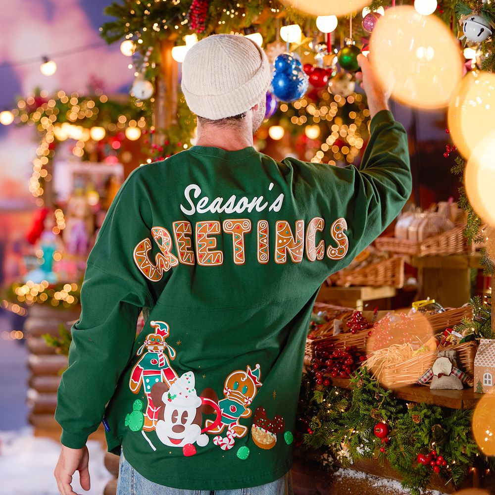 Mickey Mouse and Friends Gingerbread Spirit Jersey for Adults
