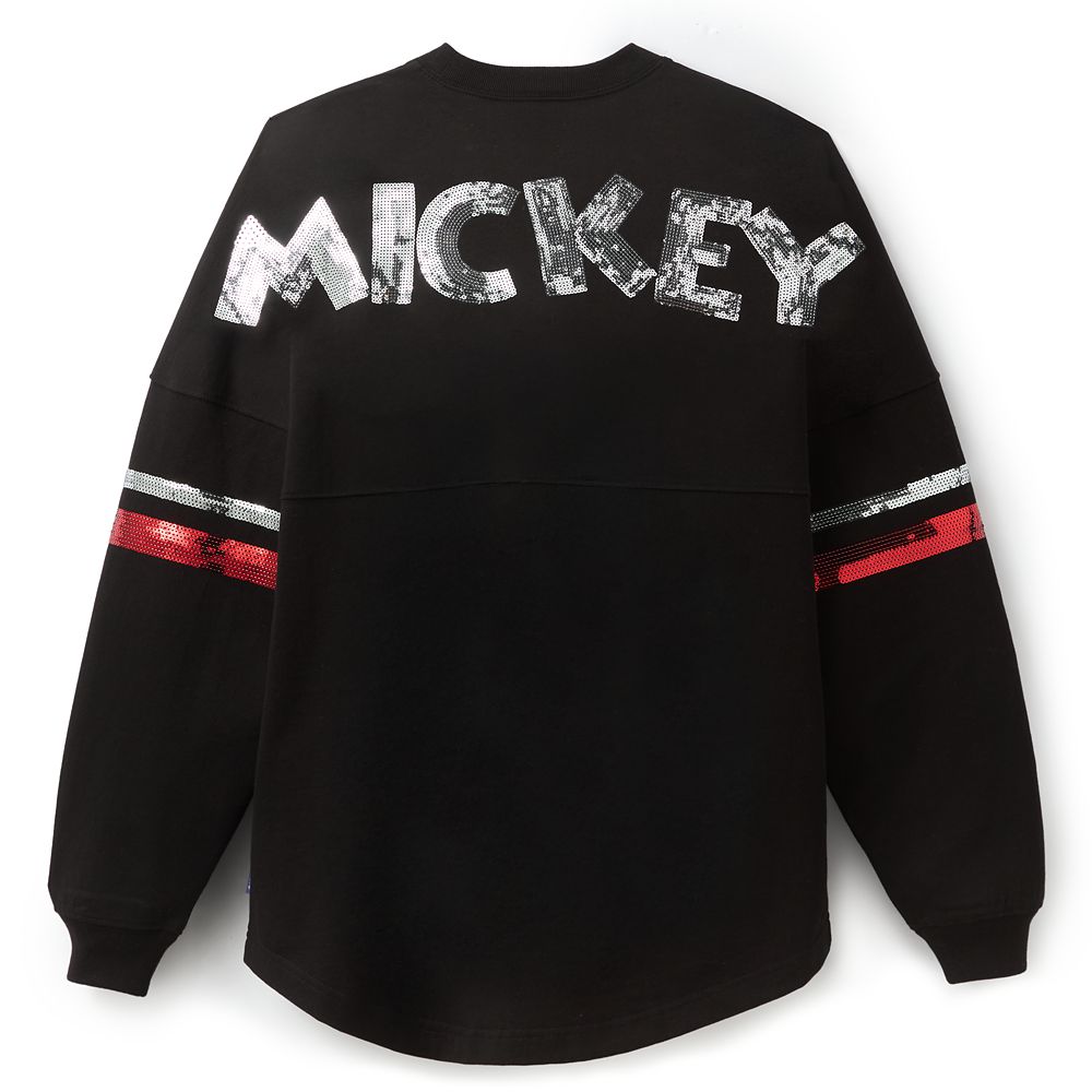 Mickey Mouse Sequin Spirit Jersey for Adults