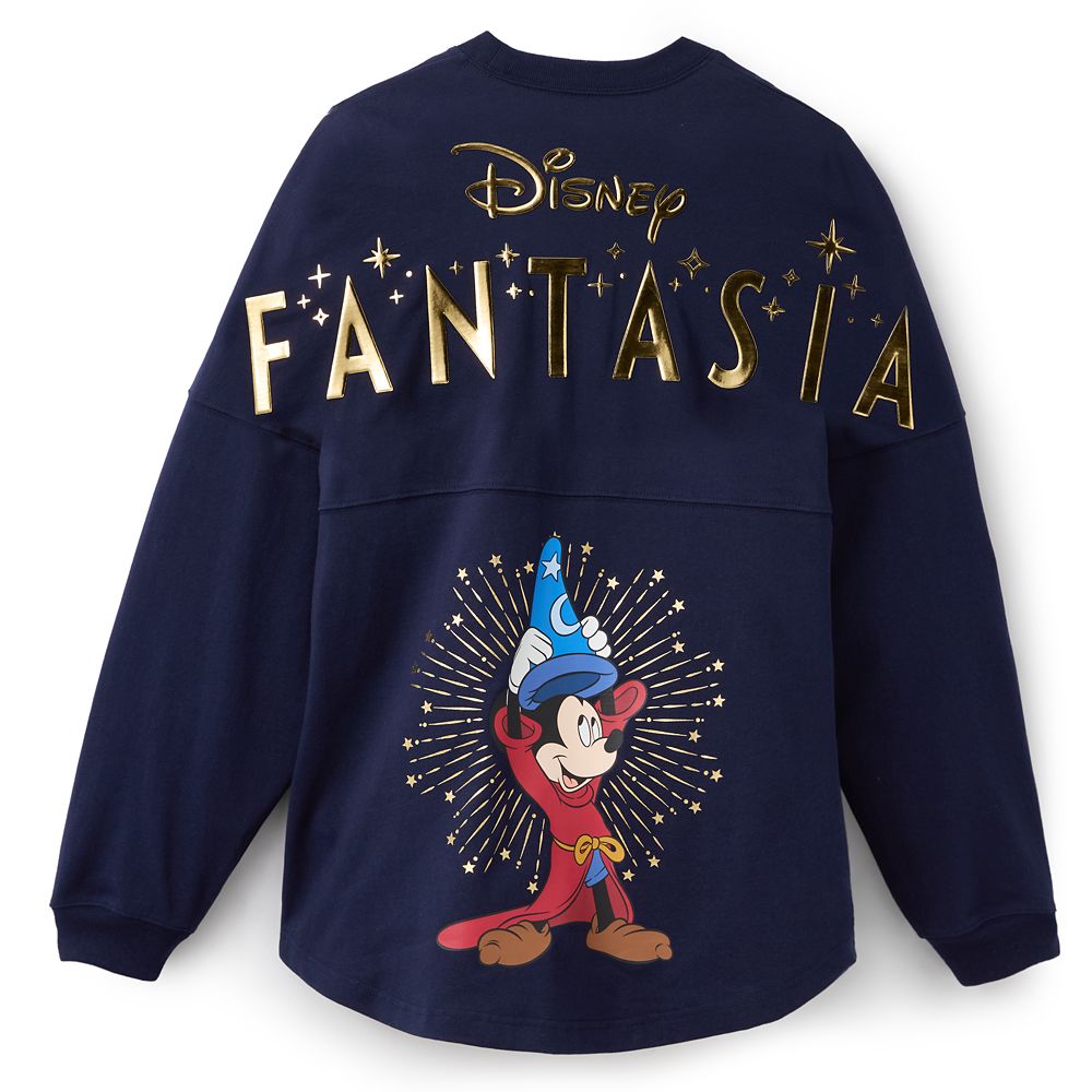 Sorcerer Mickey Mouse Spirit Jersey for Adults &ndash; Fantasia 85th Anniversary
