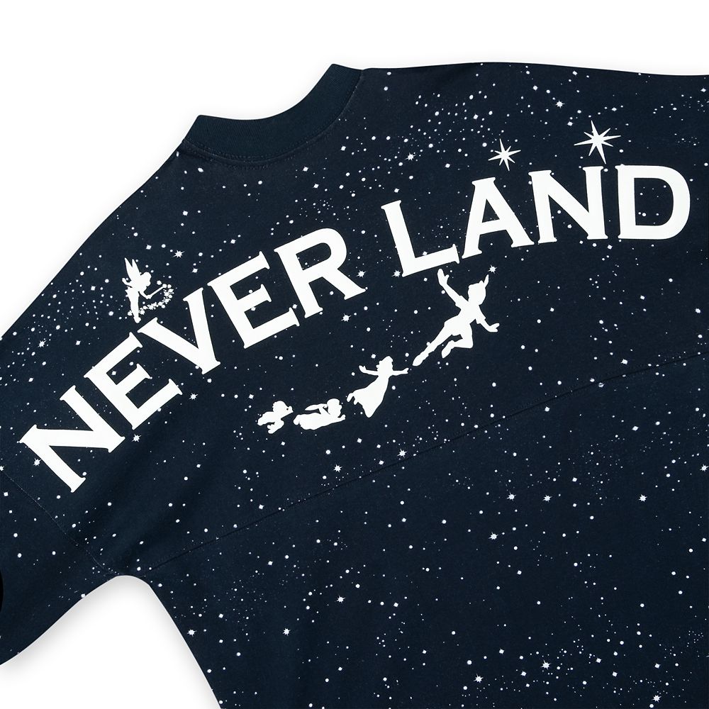 Never Land Glow-in-the Dark Spirit Jersey for Adults - Peter Pan - Exclusive
