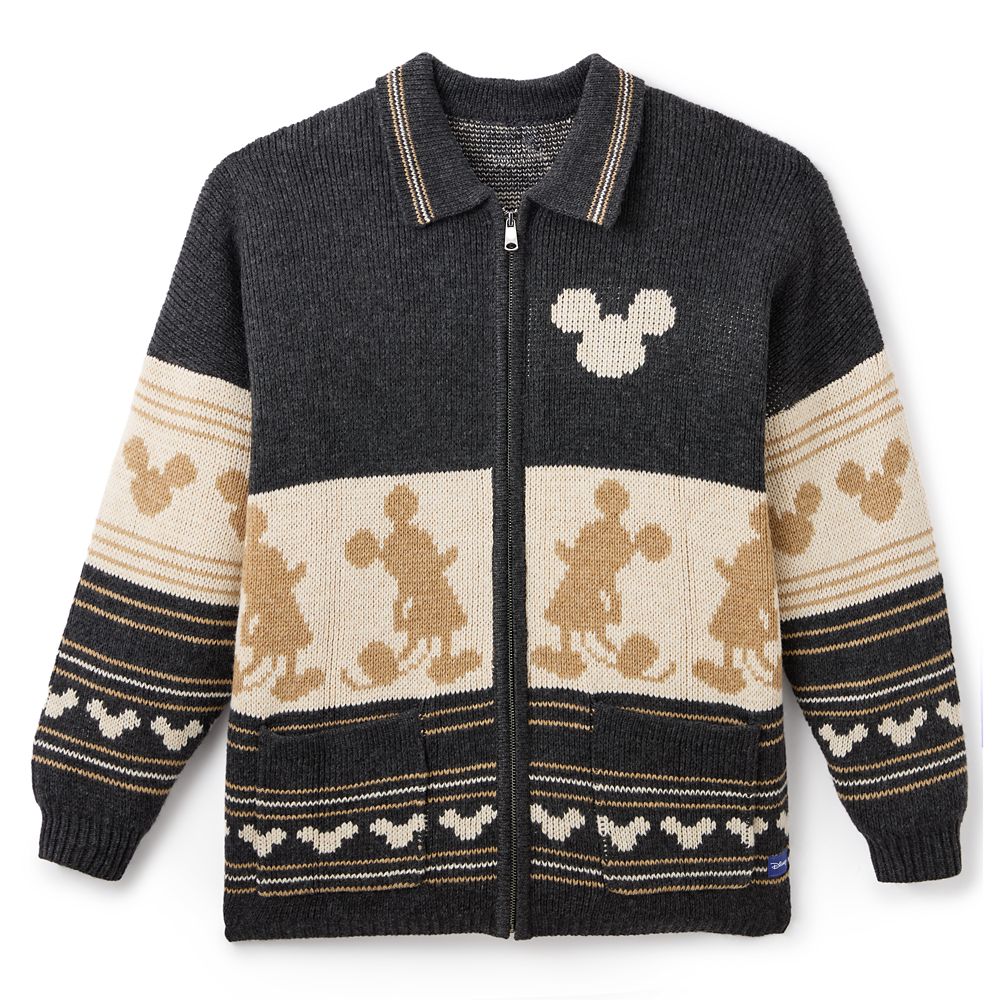 Mickey Mouse Zip Sweater for Adults by Spirit Jersey Official shopDisney