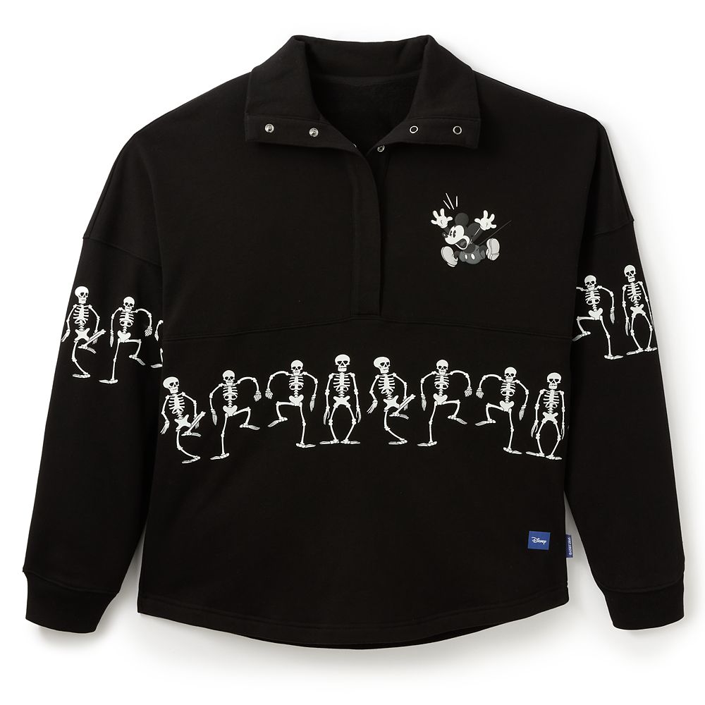 Mickey Mouse The Skeleton Dance Henley Spirit Jersey for Adults Official shopDisney