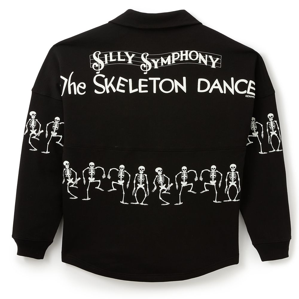 Mickey Mouse - The Skeleton Dance Henley Spirit Jersey for Adults