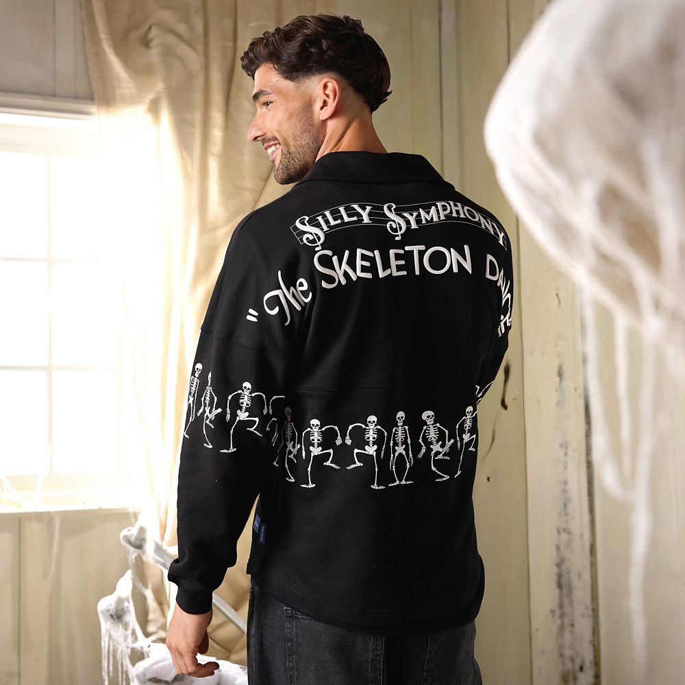 Mickey Mouse - The Skeleton Dance Henley Spirit Jersey for Adults