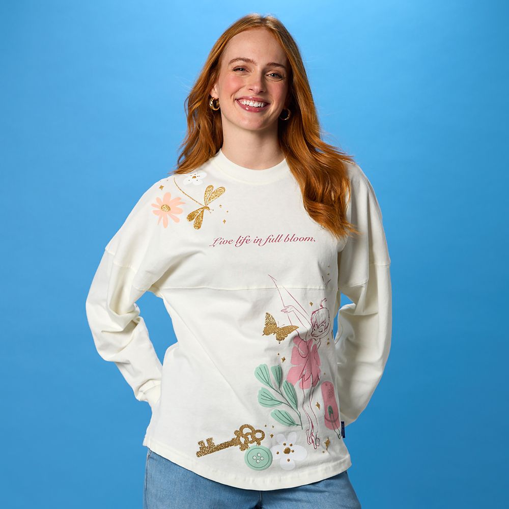 Tinker Bell Floral Spirit Jersey for Adults &ndash; Peter Pan &ndash; Exclusive
