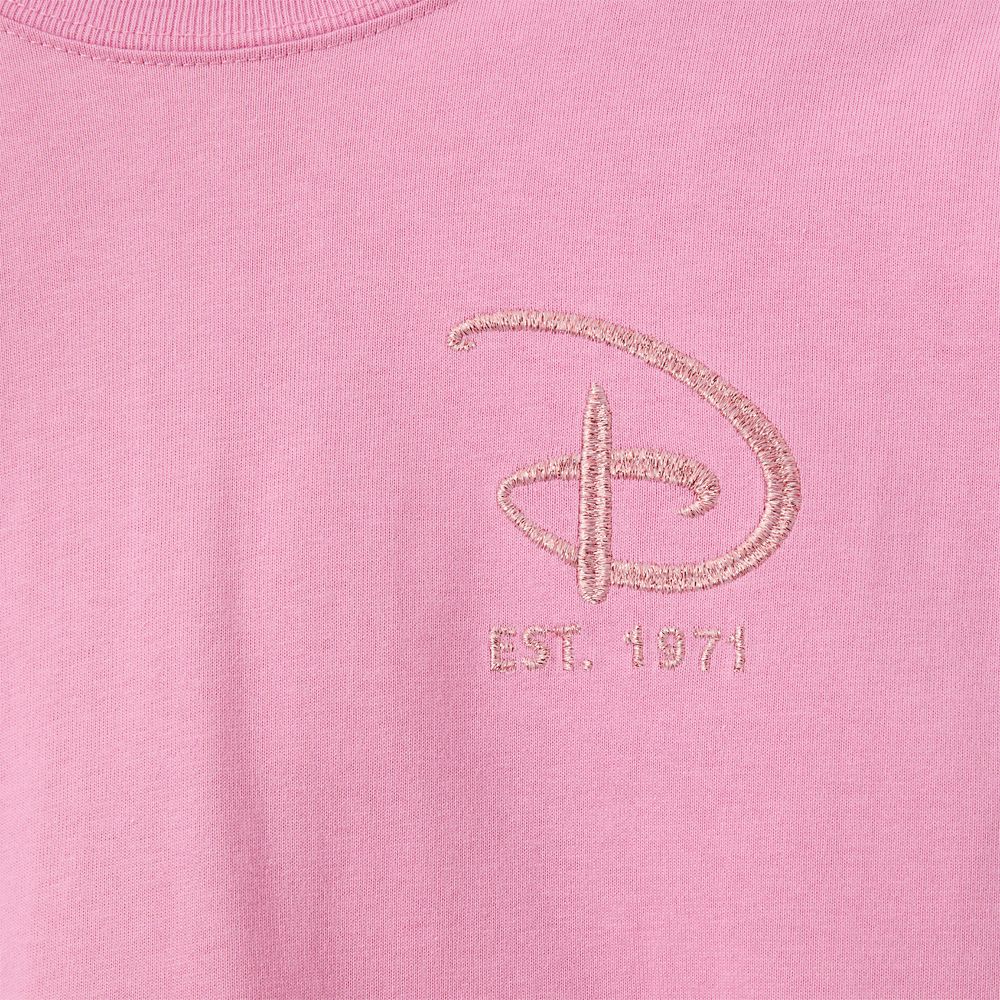 Walt Disney World Logo Spirit Jersey for Adults &ndash; Rose Pearl