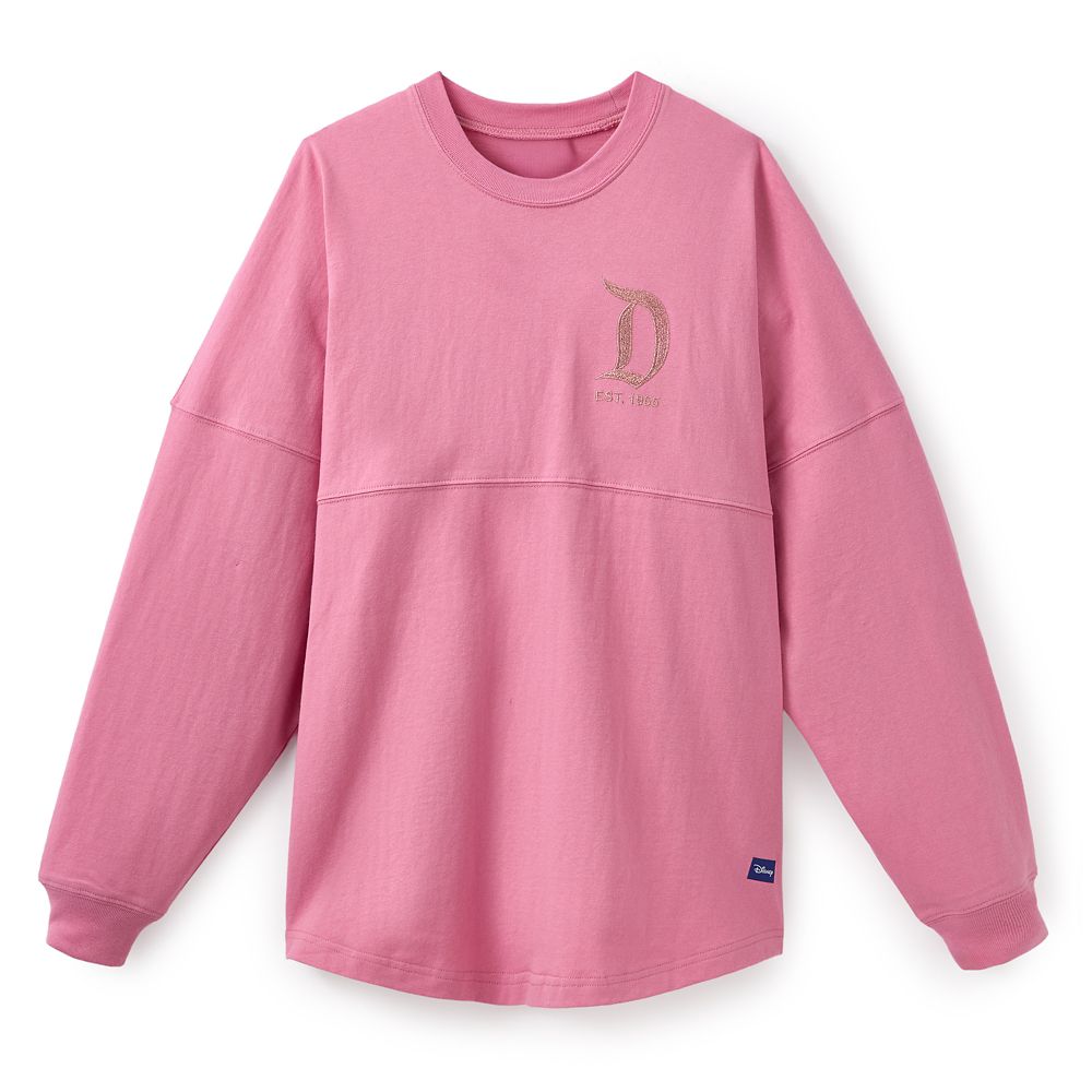 Disneyland Logo Spirit Jersey for Adults &ndash; Rose Pearl