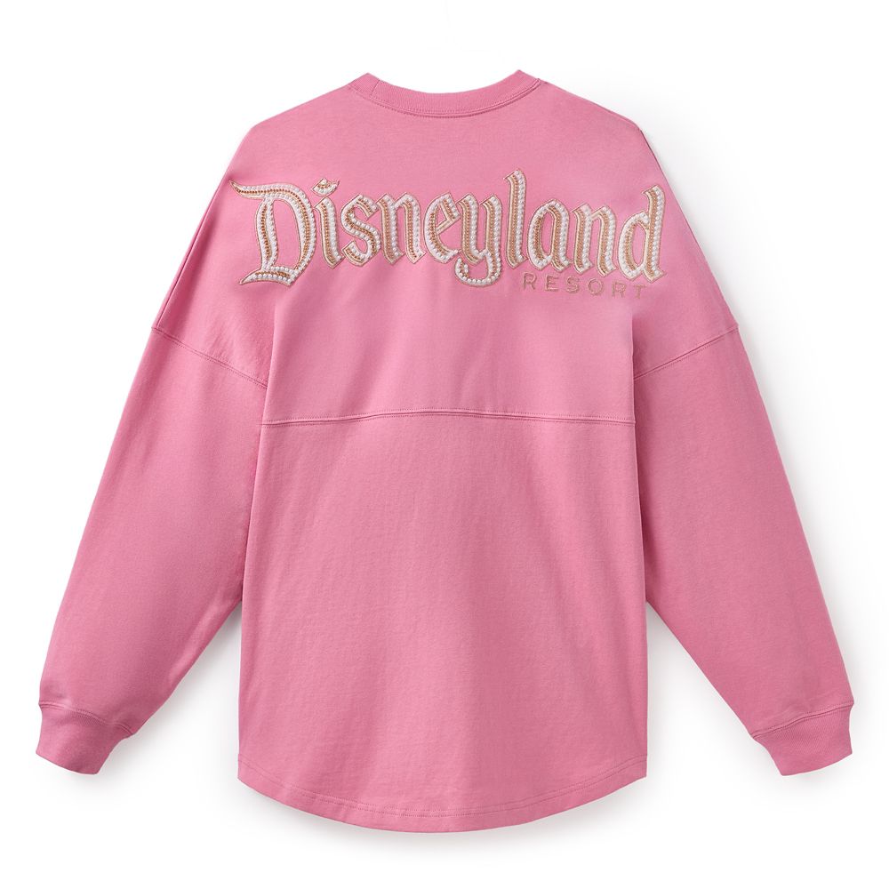 Disneyland Logo Spirit Jersey for Adults &ndash; Rose Pearl
