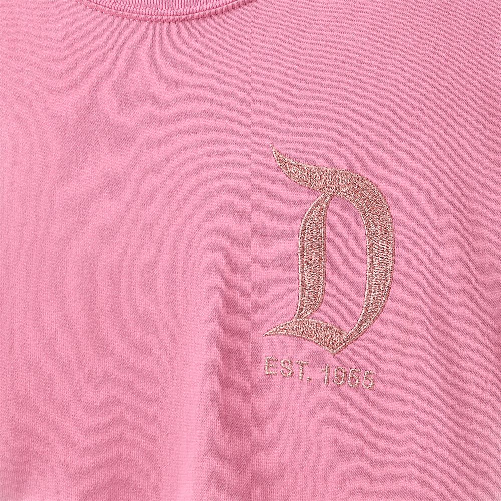 Disneyland Logo Spirit Jersey for Adults &ndash; Rose Pearl