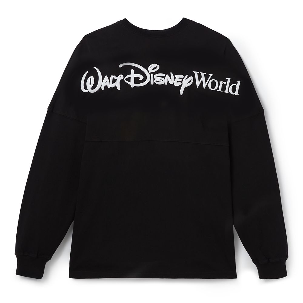 Walt Disney World Logo Spirit Jersey for Adults &ndash; Black