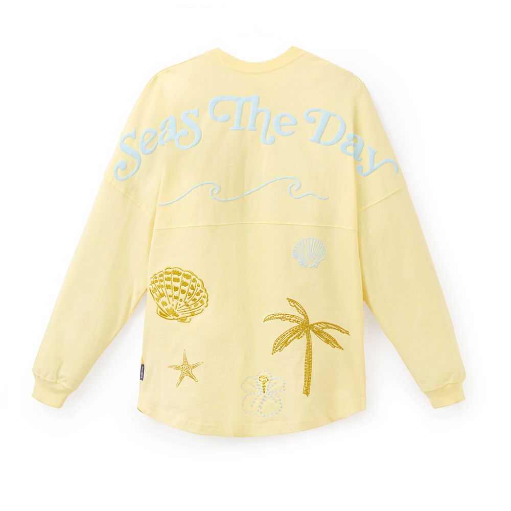 Mickey and Minnie Mouse ''Seas the Day'' Spirit Jersey&reg; for Adults &ndash; Joyful Yellow