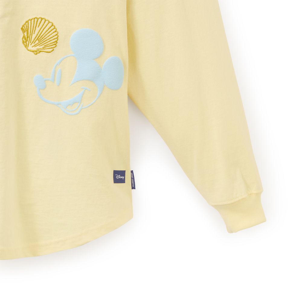 Mickey and Minnie Mouse ''Seas the Day'' Spirit Jersey&reg; for Adults &ndash; Joyful Yellow
