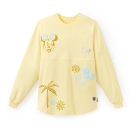 Топы Spirit Jersey Mickey and Minnie Mouse ''Seas the Day'' Spirit Jersey® for Adults – Joyful Yellow