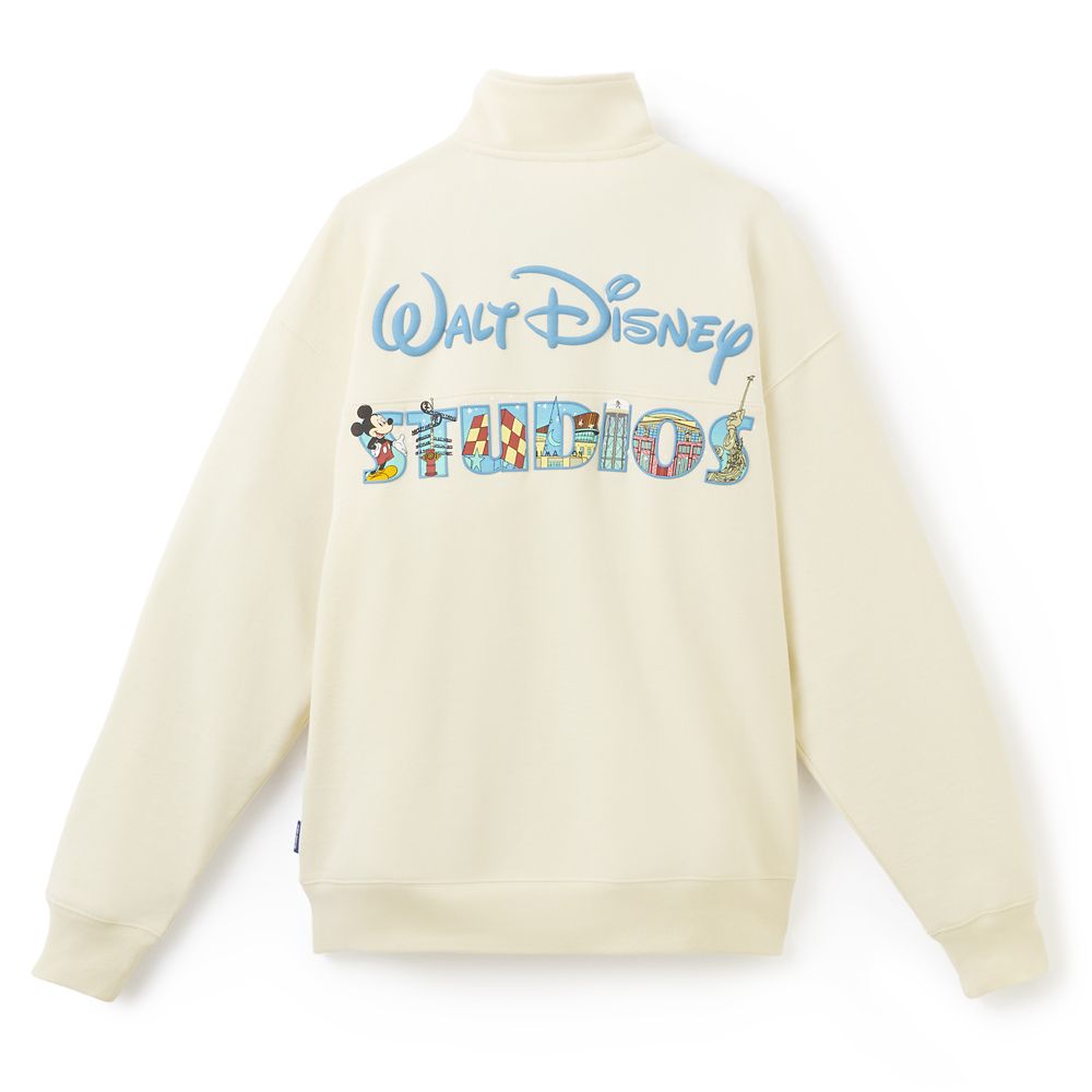 Mickey Mouse 1/4 Zip Pullover Spirit Jersey for Adults &ndash; Walt Disney Studios