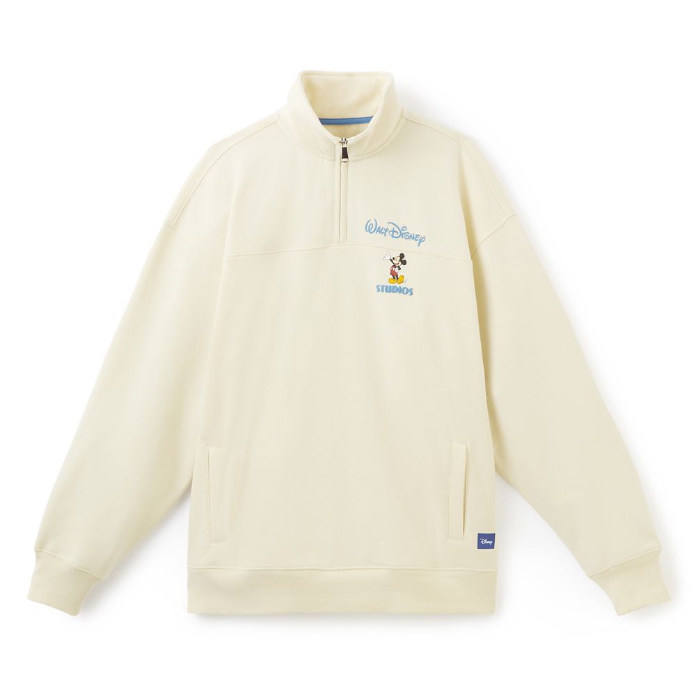 Mickey Mouse 1/4 Zip Pullover Spirit Jersey for Adults &ndash; Walt Disney Studios