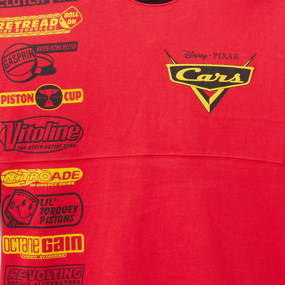 Lightning McQueen Spirit Jersey for Adults &ndash; Cars