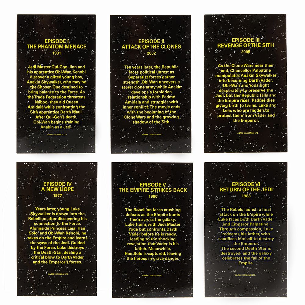 Star Wars Spirit Jersey&reg; for Adults Mystery Box Set