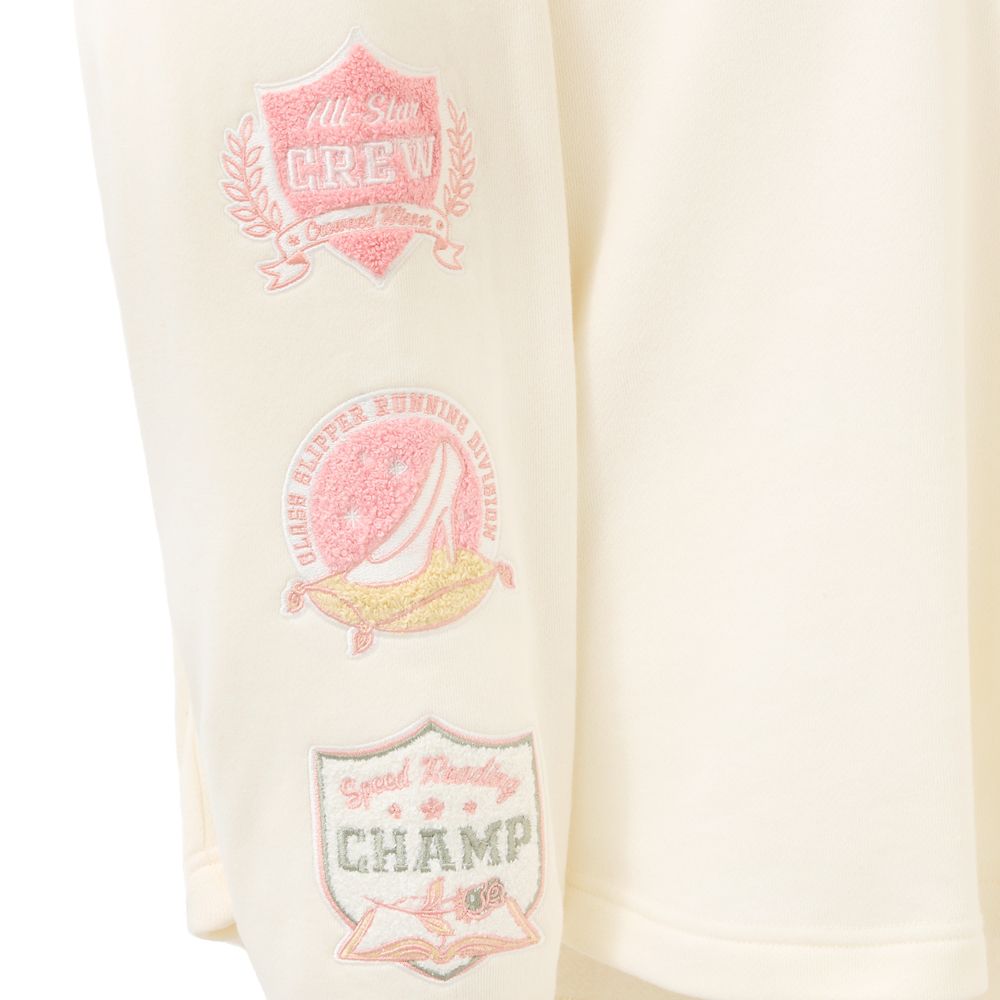 Disney Princess Varsity Royal 1/4 Snap Pullover for Women by Spirit Jersey&reg; &ndash; Exclusive