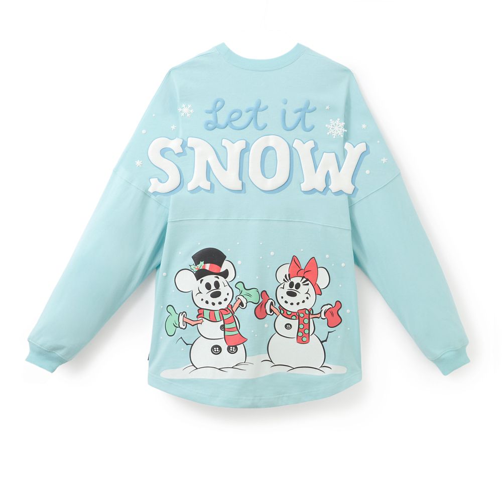 Mickey and Minnie Mouse ''Let It Snow'' Spirit Jersey for Adults