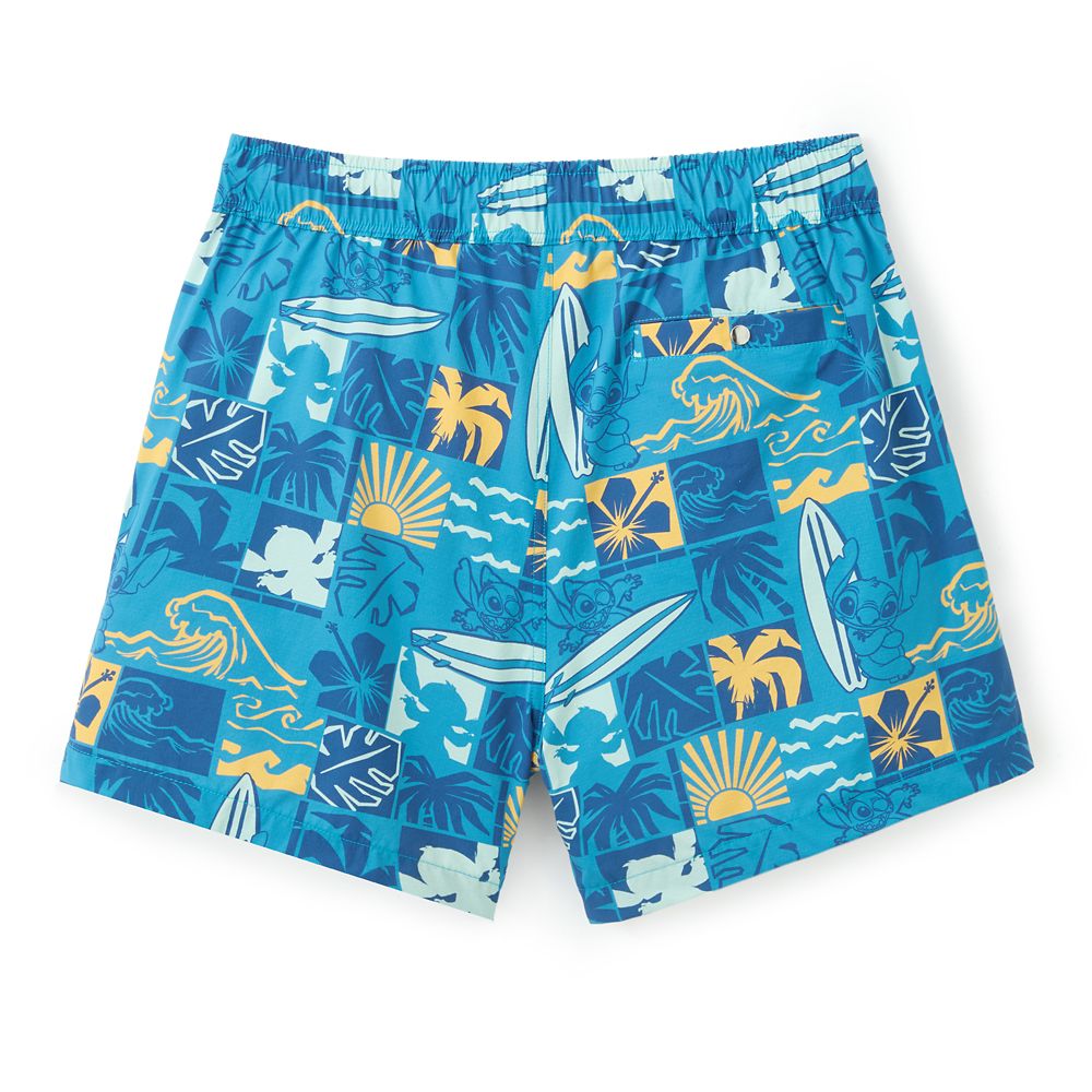 Stitch Surf Hybrid Swim Shorts for Men &ndash; Lilo & Stitch