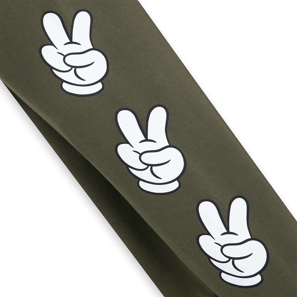Mickey Mouse Peace Sign Joggers for Adults