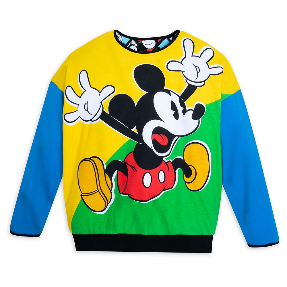 Mickey Mouse Reversible Pullover Top for Adults Official shopDisney