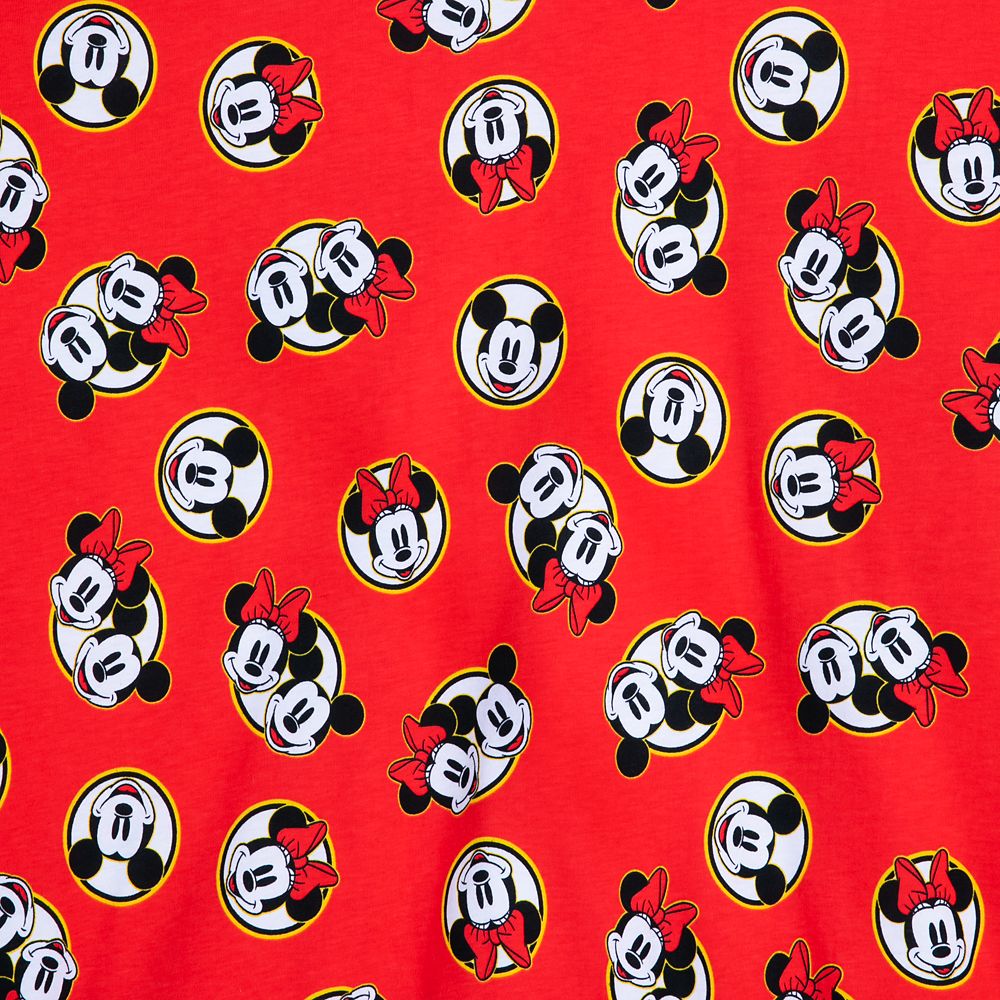 Mickey and Minnie Mouse Reversible Pullover Top for Adults
