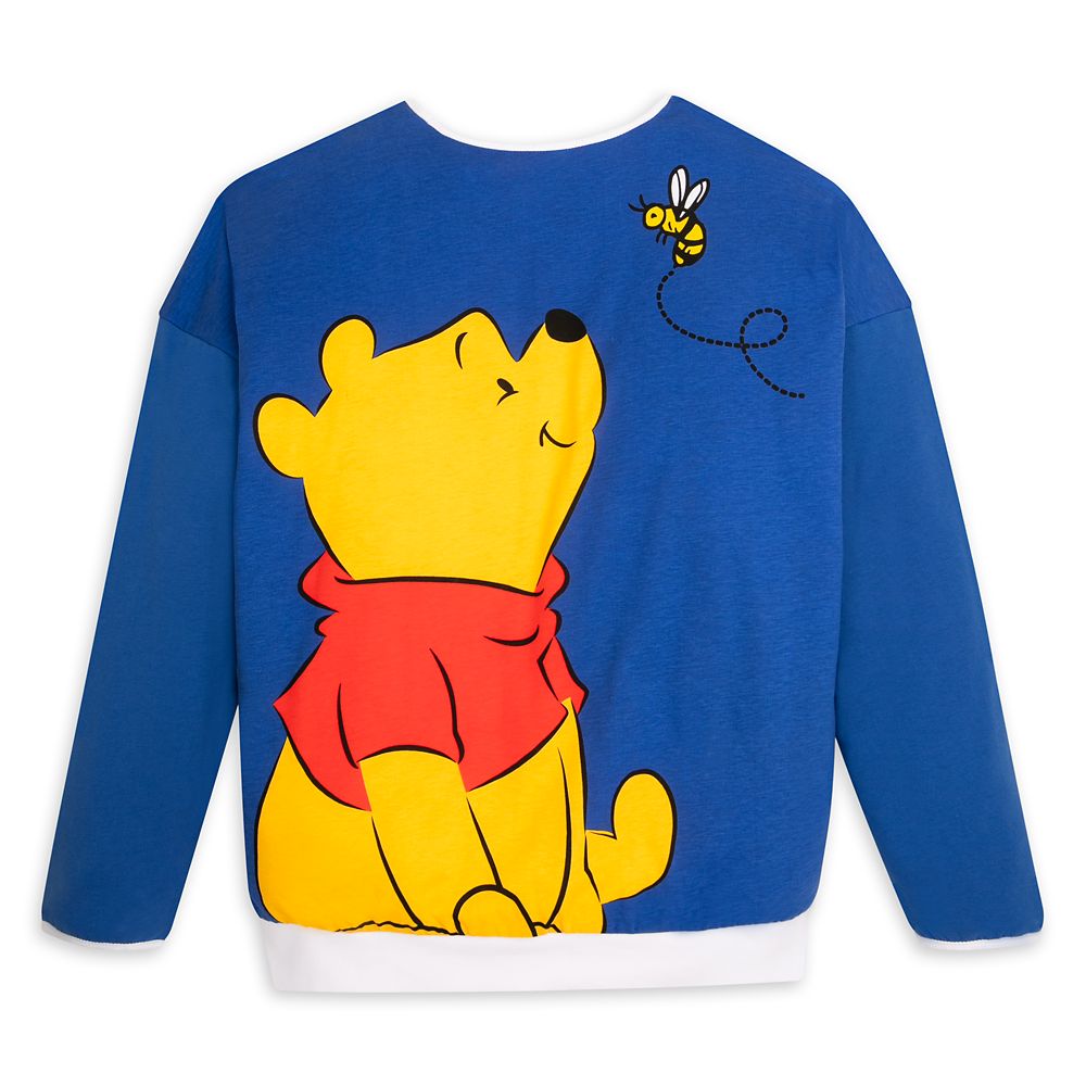 Winnie the Pooh and Tigger Reversible Pullover Top for Adults