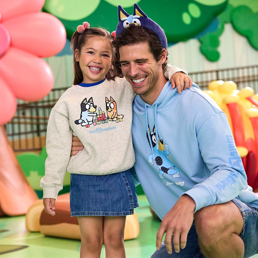 Bluey Pullover Hoodie for Adults &ndash; Walt Disney World