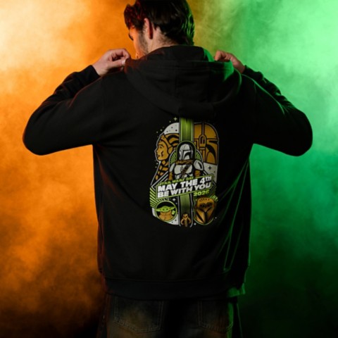 Худи Disney Star Wars Day 2026 – ''May the 4th Be With You'' Zip for Adults