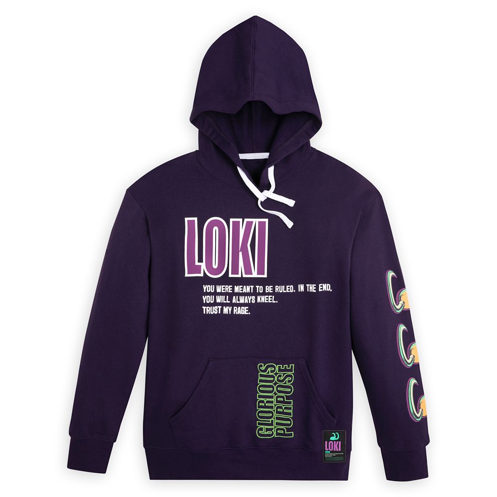 Loki Master of Mischief Pullover Hoodie Disney Store