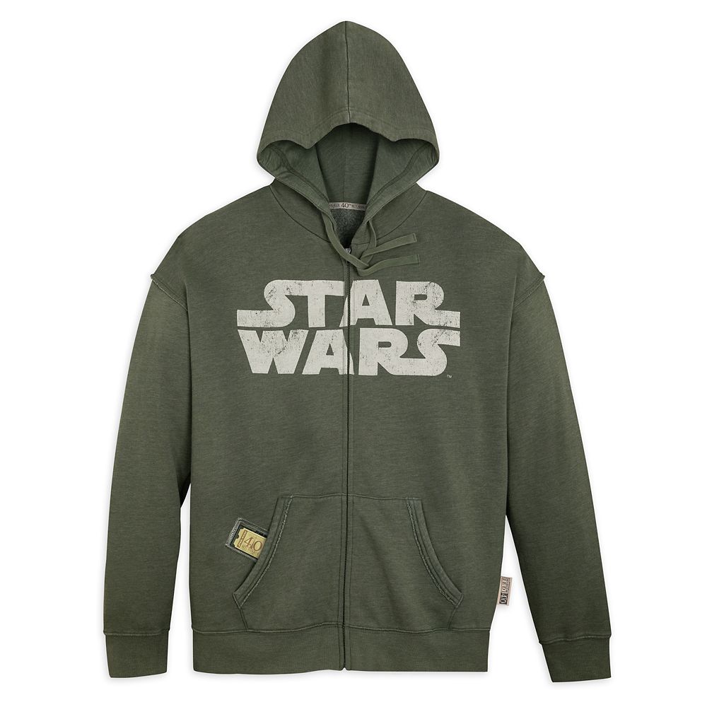 Star Wars Return of the Jedi 40th Anniversary Zip Hoodie For Adults Disney Store