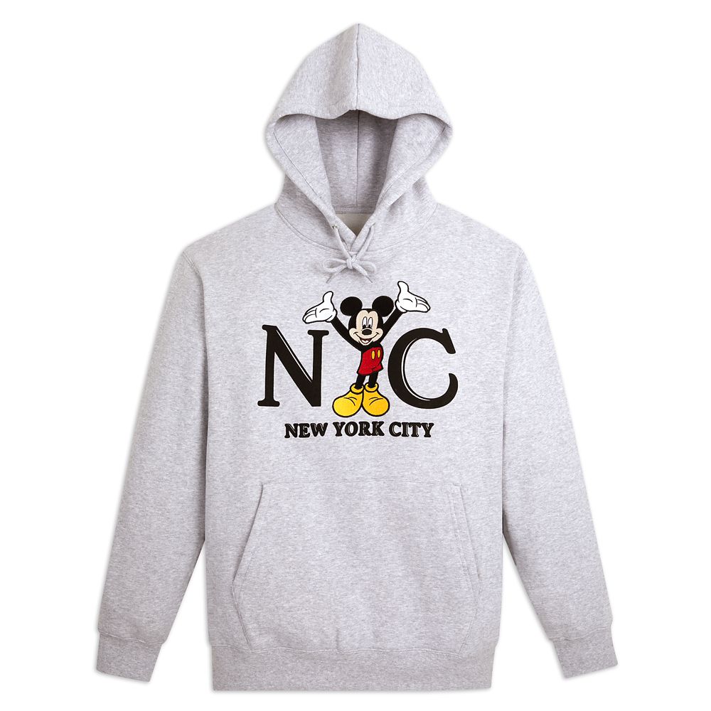 Mickey Mouse New York City Pullover Hoodie for Adults Official shopDisney