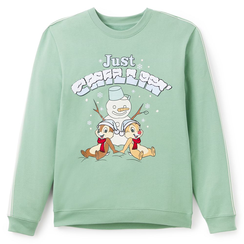 Chip n Dale Just Chillin Pullover Sweatshirt for Adults Official shopDisney