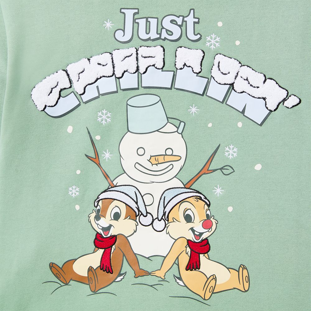 Chip 'n Dale ''Just Chillin''' Pullover Sweatshirt for Adults