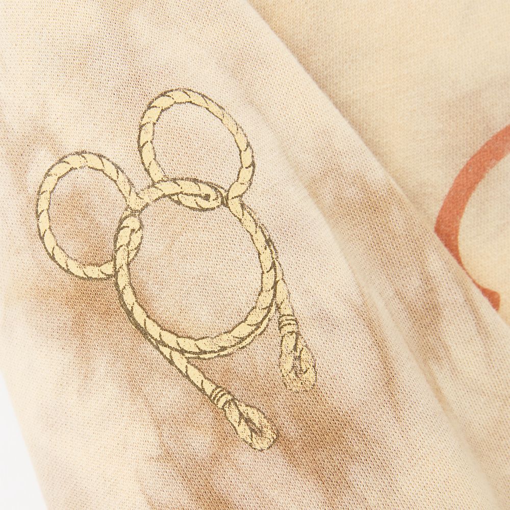 Mickey Mouse ''Wild Frontier'' Tie-Dye Pullover Sweatshirt for Adults