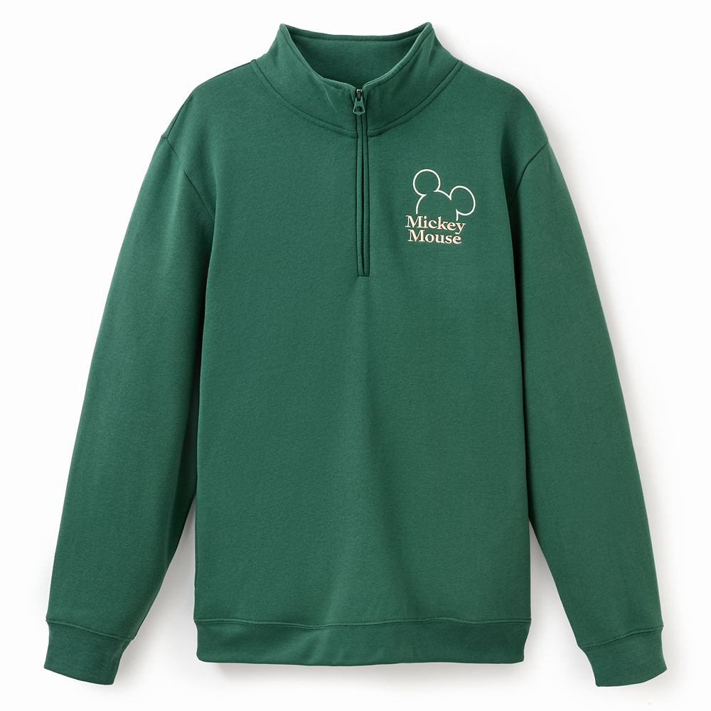 Mickey Mouse 1/4 Zip Pullover for Adults &ndash; Exclusive