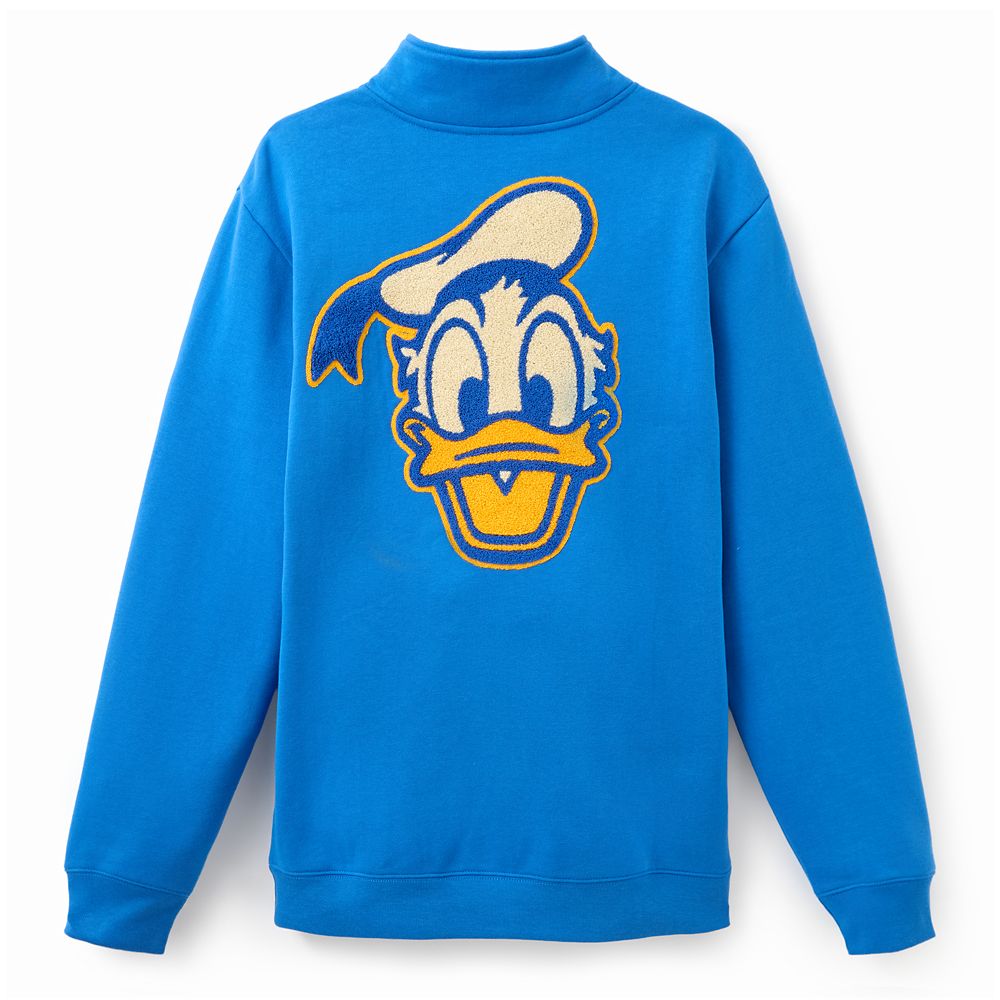Donald Duck 1/4 Zip Pullover for Adults &ndash; Exclusive