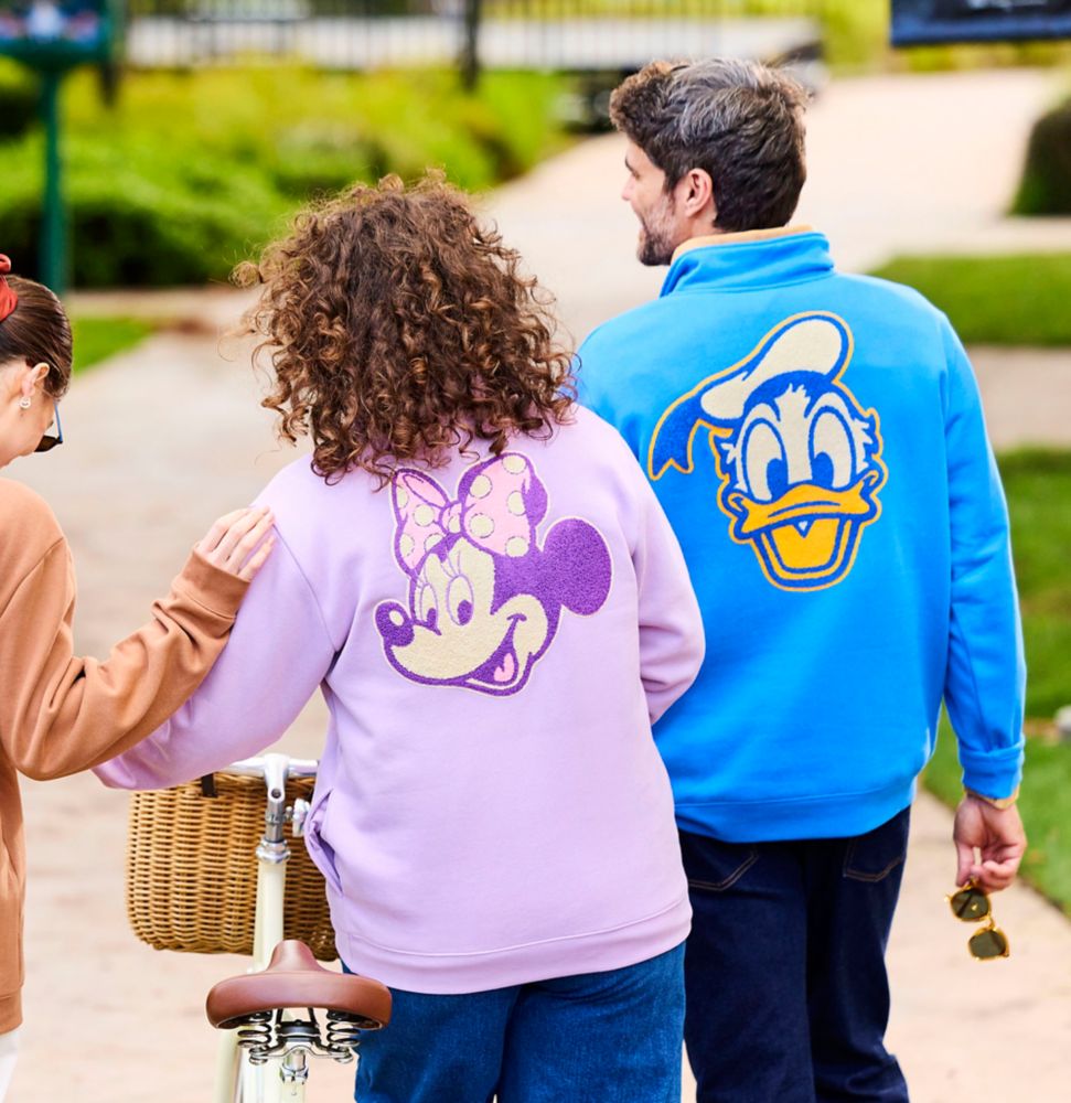 Donald Duck 1/4 Zip Pullover for Adults &ndash; Exclusive