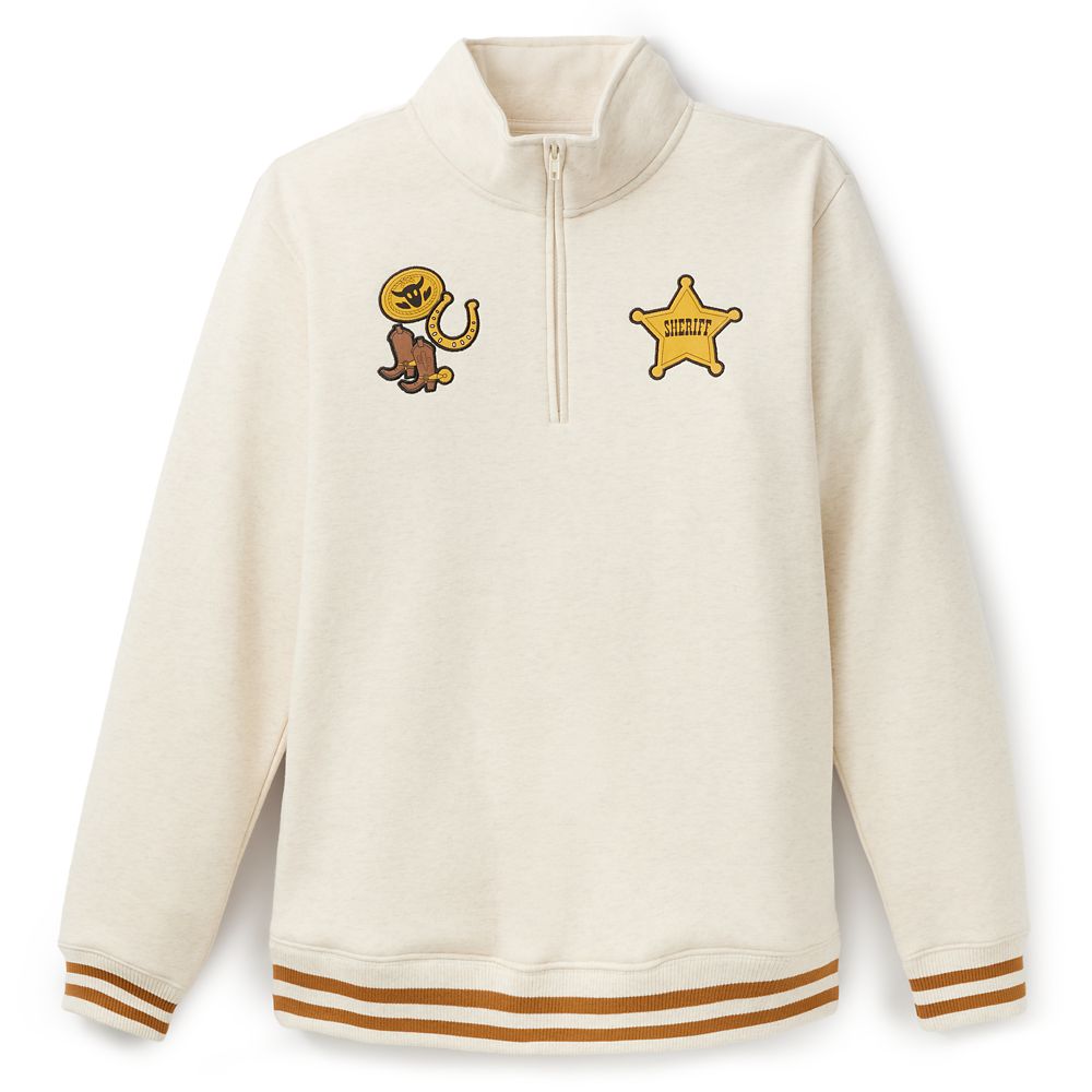 Woody 1/4 Zip Pullover for Men – Toy Story 30th Anniversary