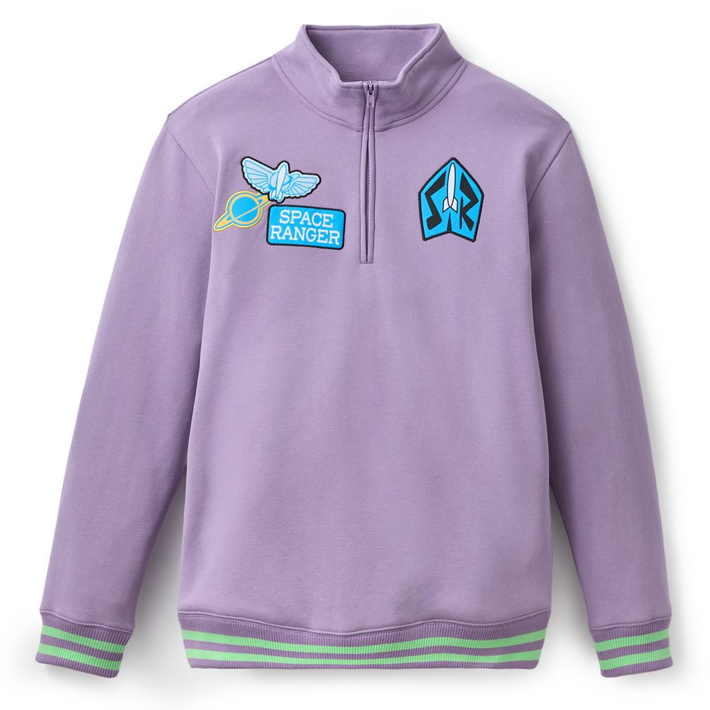 Buzz Lightyear 1/4 Zip Pullover for Men – Toy Story 30th Anniversary