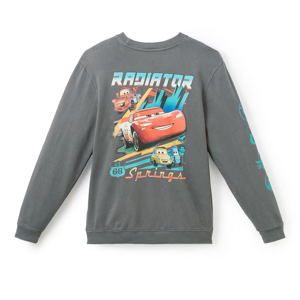 Lightning McQueen and Friends ''Radiator Springs'' Long Sleeve T-Shirt for Adults &ndash; Cars