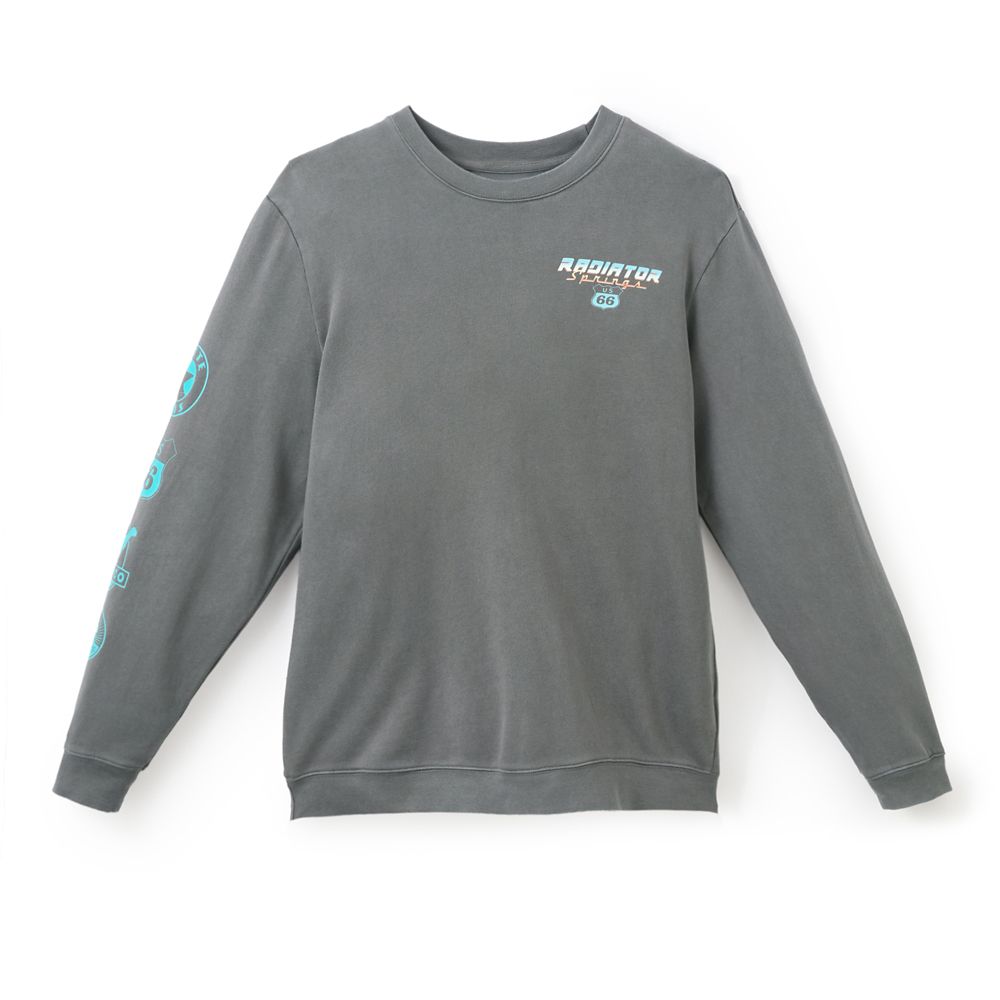 Lightning McQueen and Friends ''Radiator Springs'' Long Sleeve T-Shirt for Adults &ndash; Cars